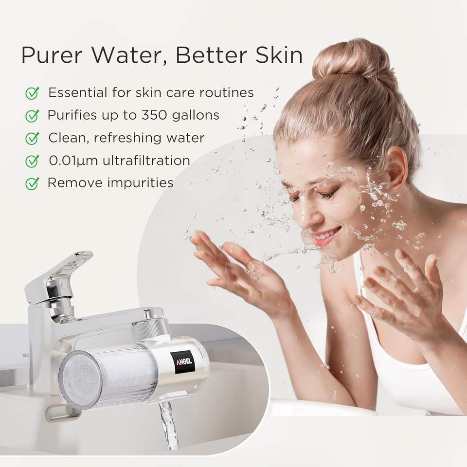 Faucet Water Filter — Ultra Filtration Sink Attachment