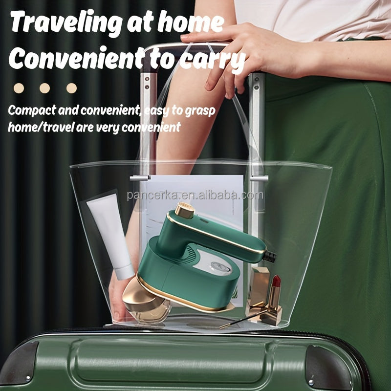 Handheld Garment Steamer — Portable Wet & Dry Steam Iron